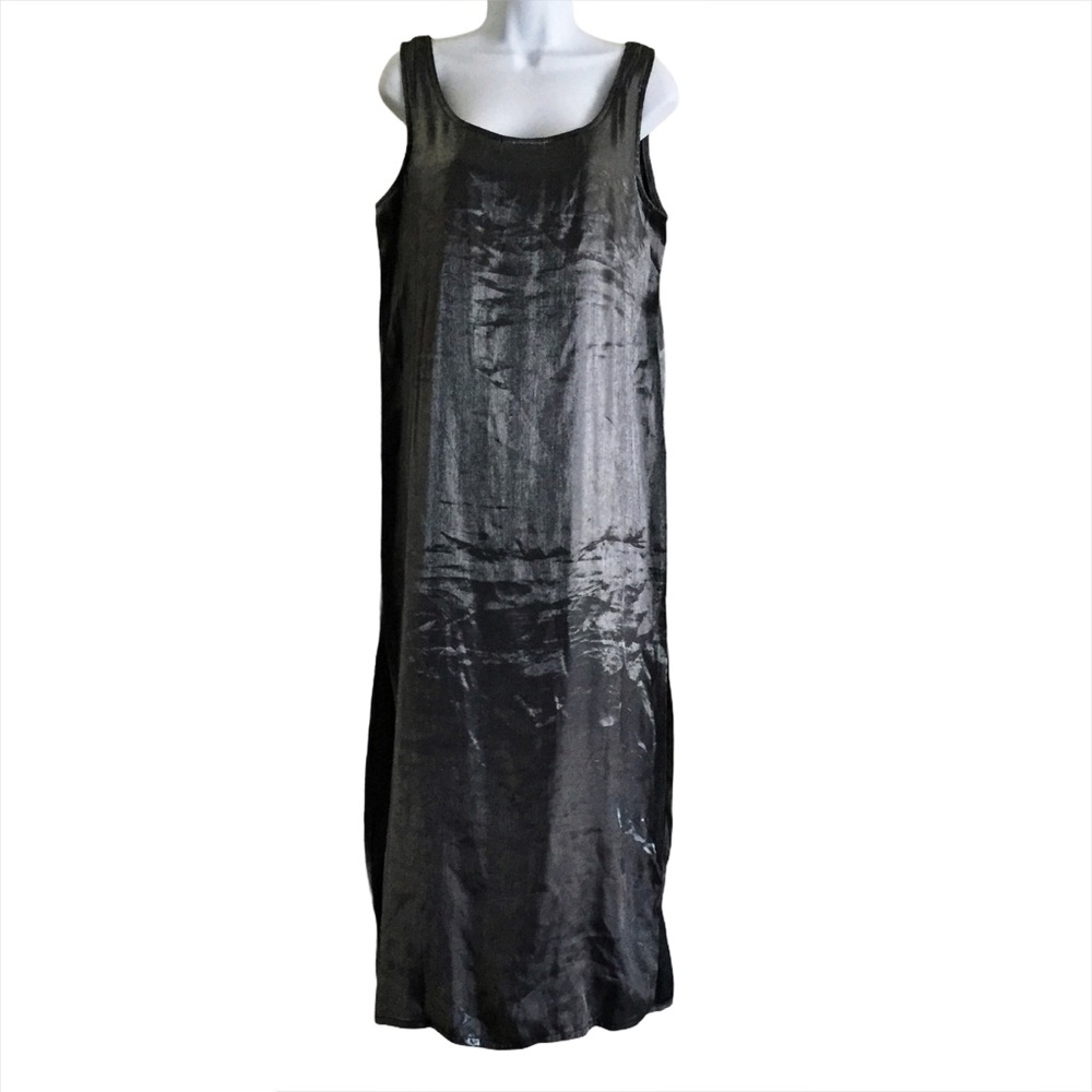 FINITY NATURALS Gun Metal Metallic Maxi Dr…